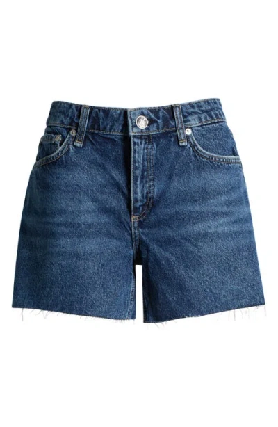 Rag & Bone Denim Shorts With Belt Loops In Cannon