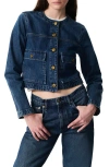 Rag & Bone Drew Collarless Jacket In Adeline