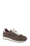 Rag & Bone Drift Runner Sneaker In Dark Espresso Suede