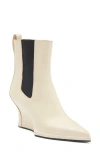 Rag & Bone Eclipse Pointed Toe Wedge Chelsea Boot In Macadamia