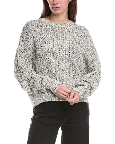 Rag & Bone Edie Open Stitch Sweater In White