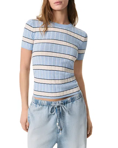 RAG & BONE RAG & BONE ELOISE STRIPED CREWNECK TOP