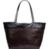 Rag & Bone Emerson Coated Canvas Tote In Dkesproblk