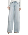 RAG & BONE RAG & BONE FEATHERWEIGHT SOFIE HIGH RISE WIDE LEG JEANS IN KIERRA