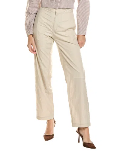 Rag & Bone Fern Poplin Pant In Beige
