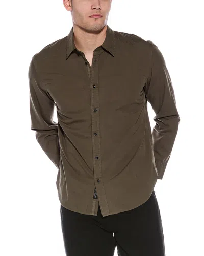 Rag & Bone Finch Ripstop Shirt In Green