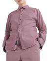 Rag & Bone Fit 2 Engineered Button-up Oxford Shirt In Berry Pink