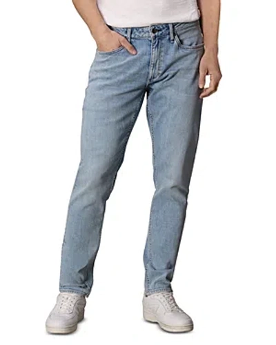Rag & Bone Fit 4 Archive Selvedge Distressed Denim Jeans In Mid Denim