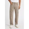 Rag & Bone Fit 4 Aero Stretch Straight Leg Jeans In Dark Taupe