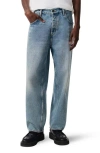 Rag & Bone Rb Baggy Authentic Rigid Straight Leg Jeans In Beacon