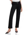 Rag & Bone Wren High Waist Ankle Slim Jeans In Black