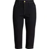 Rag & Bone Flexi Kit Mid-rise Capri Jeans In Rinse