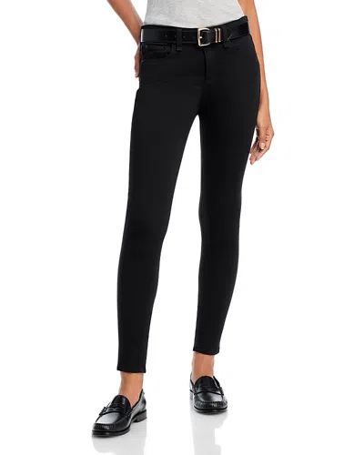 Rag & Bone Carrie Mid Rise Ankle Skinny Jeans In Black