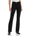 Rag & Bone Casey High Waist Ankle Flare Leg Jeans In Black
