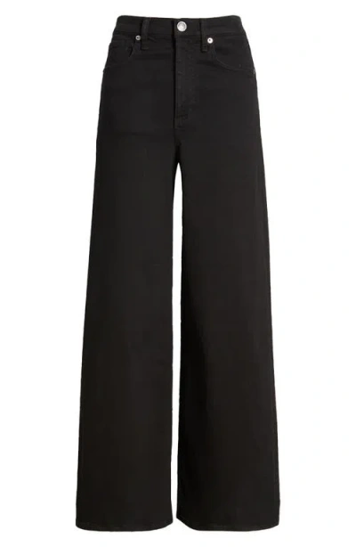 Rag & Bone Flexi Sofie High Rise Ankle Wide Jeans Black