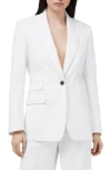 Rag & Bone Foster Womens Suit Separate Work Wear One-button Blazer In White