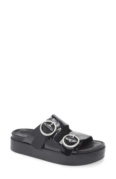 RAG & BONE RAG & BONE GEO BUCKLE PLATFORM SLIDE SANDAL