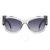 Rag & Bone Rag And Bone Grey Cat Eye Ladies Sunglasses Rnb1071/s 0kb7/9o 56