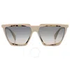 Rag & Bone Rag And Bone Grey Gradient Browline Ladies Sunglasses Rnb1049/g/s 0xnz/9o 59 In Grey