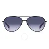 Rag & Bone 58mm Gradient Aviator Sunglasses
