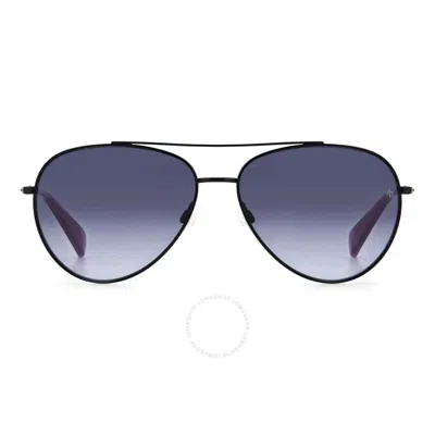 RAG & BONE RAG AND BONE GREY GRADIENT PILOT LADIES SUNGLASSES RNB1064/G/S 0807/9O 58