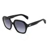 Rag & Bone Rag And Bone Grey Gradient Square Ladies Sunglasses Rnb1063/s 0807/9o 53