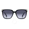 Rag & Bone Rag And Bone Grey Gradient Square Ladies Sunglasses Rnb1066/s 0807/9o 55