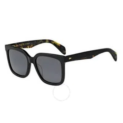 Rag & Bone Rag And Bone Grey Sport Ladies Sunglasses Rnb1018/s 0wr7/9o 56 In Black