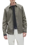 Rag & Bone Gus Gingham Double Gauze Button-up Shirt In Navyging