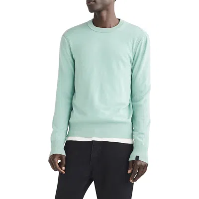 Rag & Bone Harding Cashmere Crewneck Sweater In Rovergreen
