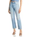 Rag & Bone Harlow Relaxed Straight Leg Jeans In Lou