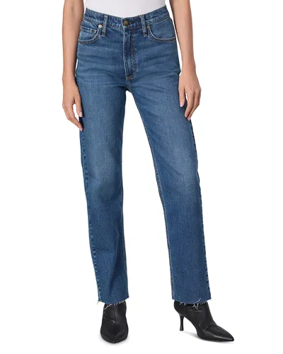 RAG & BONE RAG & BONE HARLOW HIGH RISE STRAIGHT LEG ANKLE JEANS IN NOVA