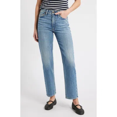 RAG & BONE RAG & BONE HARLOW MID RISE ANKLE STRAIGHT LEG JEANS
