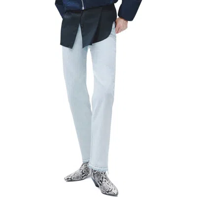 RAG & BONE RAG & BONE HARLOW RELEASE HEM STRAIGHT LEG JEANS