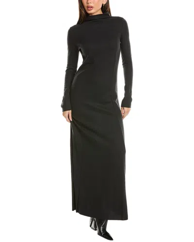 Rag & Bone Harlow Turtleneck Sweaterdress In Black
