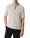 Rag & Bone Harvey Classic Fit Polo Shirt In Light Beige