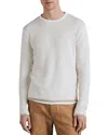 Rag & Bone Men's Harvey Cotton-blend Long-sleeve Sweater In Ivory