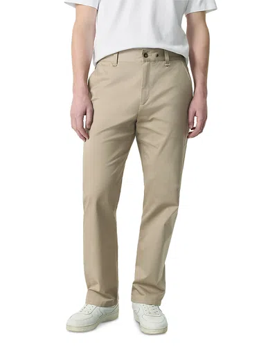 Rag & Bone Haydon Relaxed Straight Leg Twill Chinos In Brown