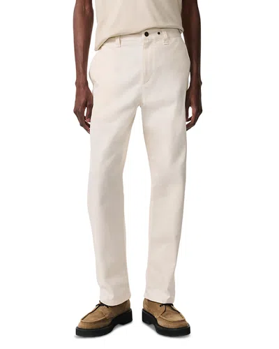 Rag & Bone Haydon Relaxed Straight Leg Twill Chinos In Brown