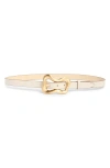 Rag & Bone Highline Belt In Greige