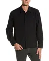 Rag & Bone Hyde Wool-blend Shirt In Blue