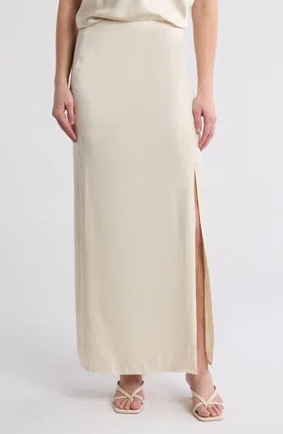 Rag & Bone Ilana Cotton Skirt In Ivory