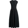 Rag & Bone Ines Sleeveless Poplin Dress In Black