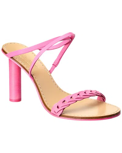 Rag & Bone Infinity Leather Sandals In Pink