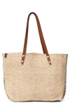 Rag & Bone Ingrid Daily Straw Tote In Natural
