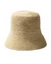 Rag & Bone Beige Jade Rollable Bucket Hat In Tan