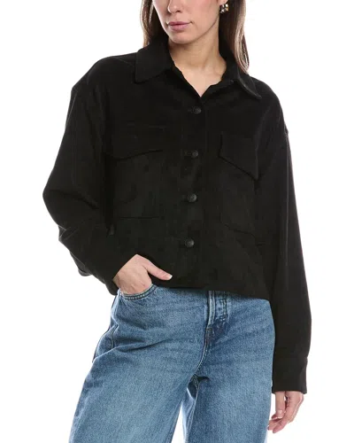 Rag & Bone Jaiden Shirt Jacket In Black