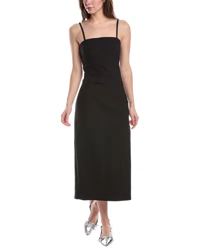 Rag & Bone Jasmine Midi Dress In Black