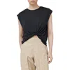 Rag & Bone Women Jenna Crew Neck Cotton Tee In Black In Black