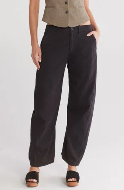 Rag & Bone Jones Cotton Chino Pants In Black